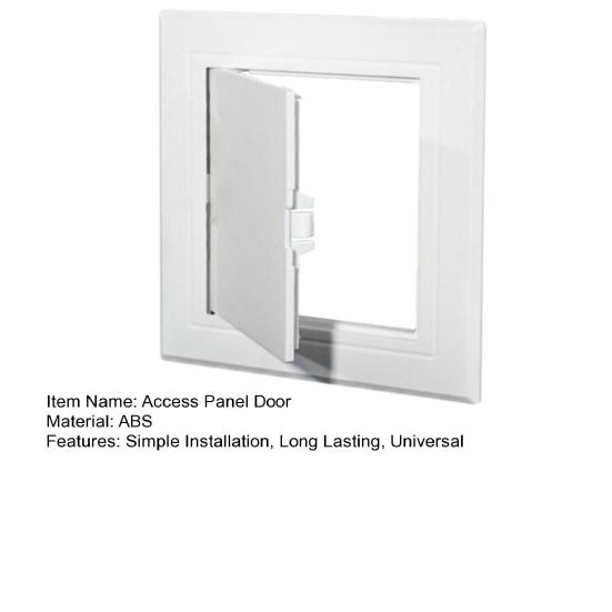 Panel de acceso con tapa de apertura de puerta, diseño desmontable, tipo bisagra, puerta de acceso de plomería, panel de acceso metálico para techo de yeso.