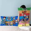 Popular Children Animation P-Paw Quick-Dry Polyester Pillow Towel Pillowcase Sweat-Absorbent & Breathable For Daily Use