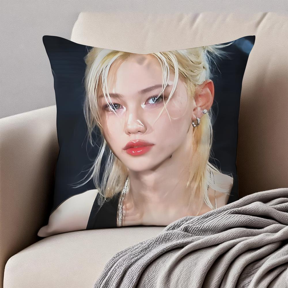 Felix Pillow Character Decor Cushion Cushion Cover Pillowcase Anti-Dustmite Invisible Zipper Short Plush Sofa Cushion