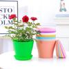 Large Resin Flower Pot for Balcony - Ideal for Roses, Chlorophytum, Succulents, and More