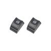 Flat Type Window Opening Button Cover - 2 Pieces for Renault Megane 3