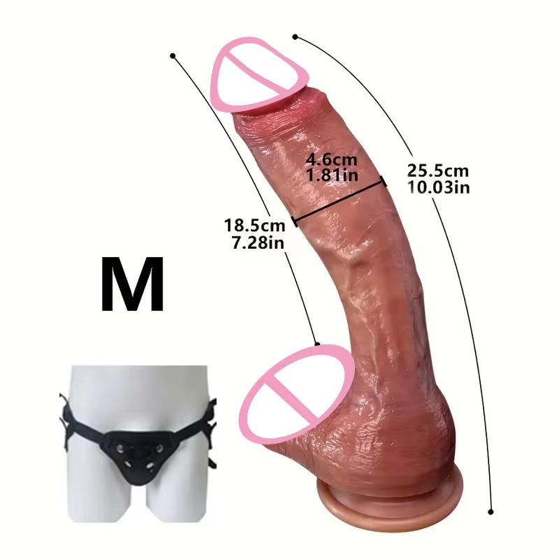 5 Size Dildos Huge Realistic Penis Feel Silicone Suction Cup Strap-on Anal Plug Vaginal Masturbator Adults Sex Toys For Women 18