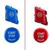 Car Steering Wheel M Alphabet Mode & START Stop Engine Button Fit  suit For BMW 3 Series E90 E92 E93 M3 2007-2013 Replacement