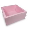 Dry Pool 90X90X40Cm Powder Pink Without Balls