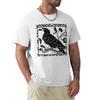 Art Nouveau Raven Illustration Tshirt Athletic Quick Dry Tshirt For Unisex
