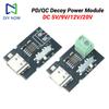 PD/QC Fast Charging Decoy Module Type-C 5V/9V/12V/20V Voltage Switching For Fast-Charging Power Adapters Color Indicator Light