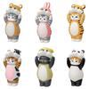 Mofusand Action Figure Set Animal Headwear Cute Pvc Blind Box Donut Style Pendent Bag Keychain Decoration Toys Surprise Gifts