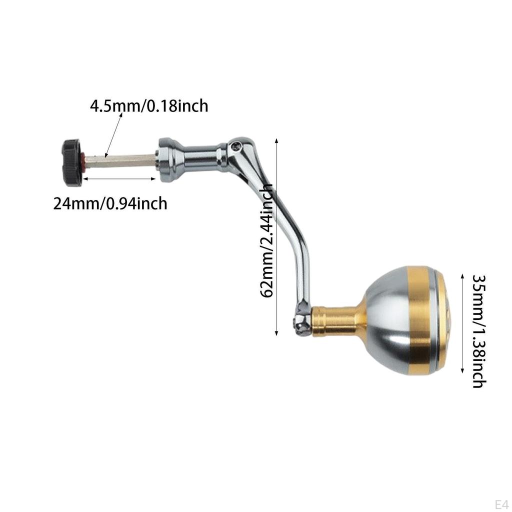 Reel Handle, Metal Insert Arm, Repair, Accessories