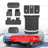 For Tesla New ModelY Juniper2025 2026 TPE metal pedal foot pad Waterproof Luggage Mat Wear-resistant Foot Pads ModelY Trunk Mats