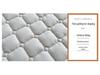 Gesteppter Matratzenschoner - Sommer Topper Pad für Zuhause, Schlafzimmer, Hotel und Studenten Einzelbetten