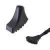 10Pcs Walking Trekking Pole Tip Protectors Anti-skid Rubber Buffer Pads Durable Replacement Parts for Cross-country Hiking Camping