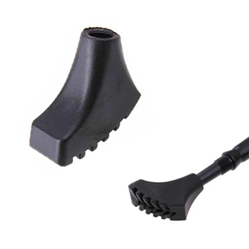 10Pcs Walking Trekking Pole Tip Protectors Anti-skid Rubber Buffer Pads Durable Replacement Parts for Cross-country Hiking Camping