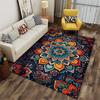 Colorful Mandala Pattern Carpet suitable as a non-slip mat for the living room or bedroom sofa