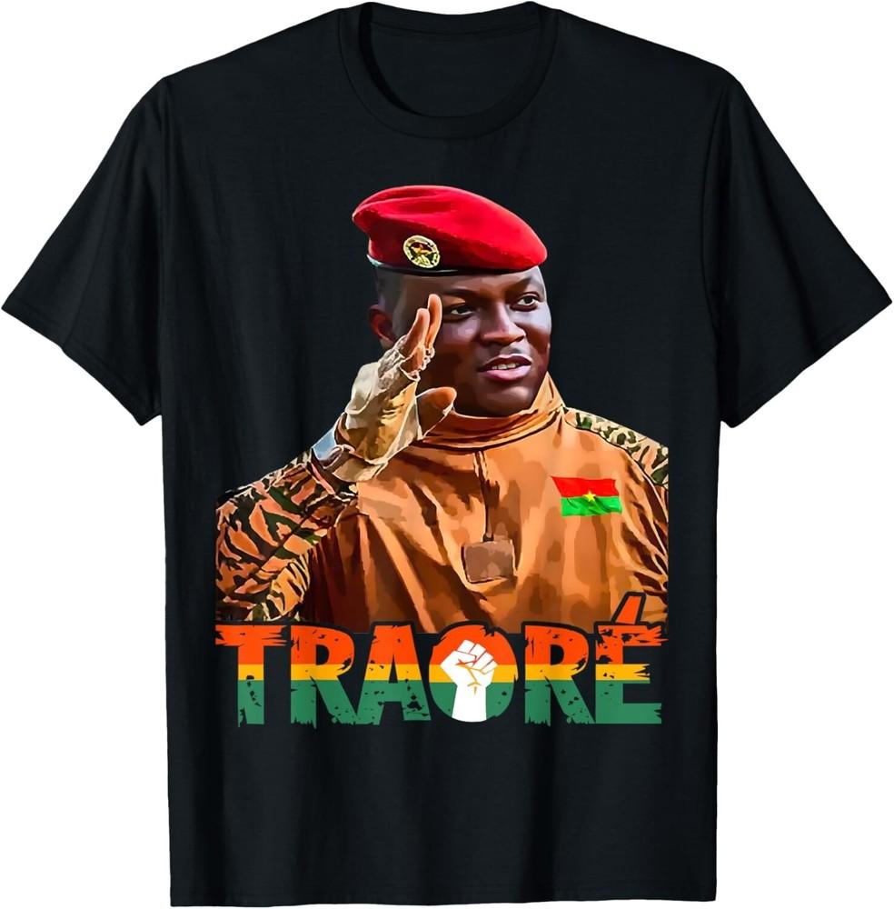 

Burkina Faso- Ibrahim Traoré / Thomas Sankara African President Unisex T-Shirt S