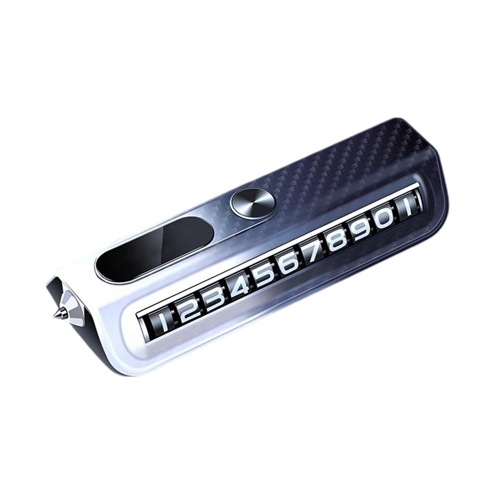 Car License Plate Removal Temporary Parking Card Car Accessories Hammer Car Window Number Card X1Q7