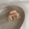 Korean Simple Small Size Octopus Grip Acetate Shark Clip Half-Scratch High-Grade Ponytail Hair Claw Hair Accessories