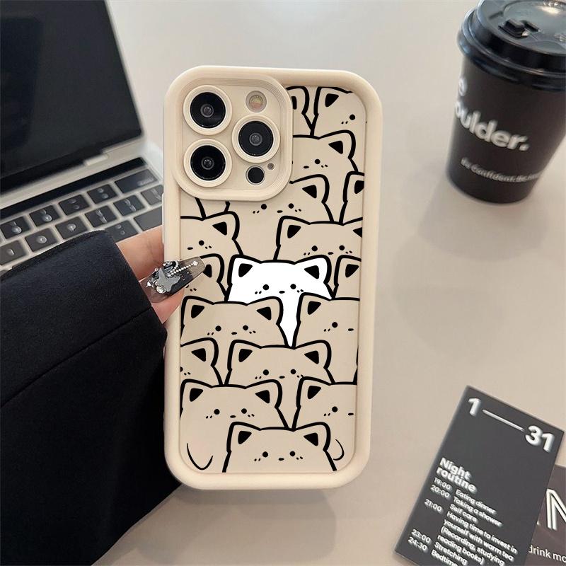 Para Kotów Uroczy Niedźwiedź Etui na Telefon Dla Motorola MOTO Edge 40 50 Pro Fusion Ultra G85 G35 G75 G05 G84 G15 G34 E14 Silikonowe Pokrowiec