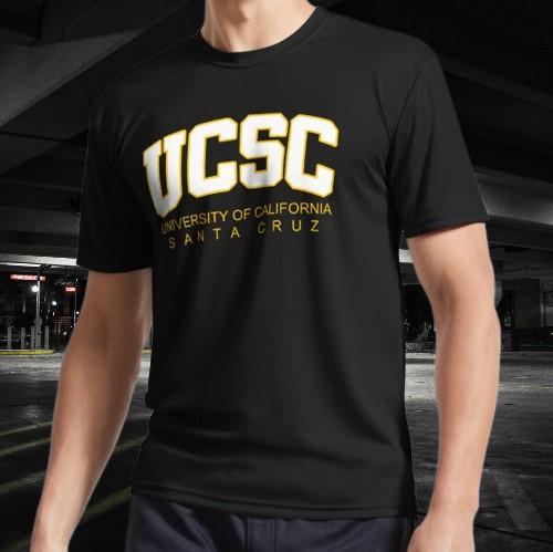 

UC Santa Cruz - UCSC Logo Active T-Shi- 1900s Active T-Shirt Funny Size S to 5XL XL