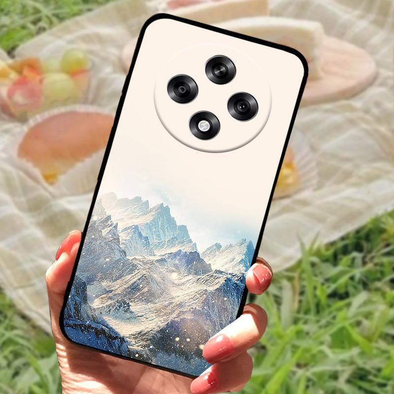 Für OPPO Reno 12 F Hülle Marmor Weiches Silikon Stoßfest Coque Für OPPO Reno 12F 5G Schützen Handyhülle Reno12F Fundas