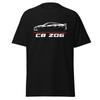 Premium T-Shirt For Chevrolet Corvette C8 Z06 Fans Birthday Gift