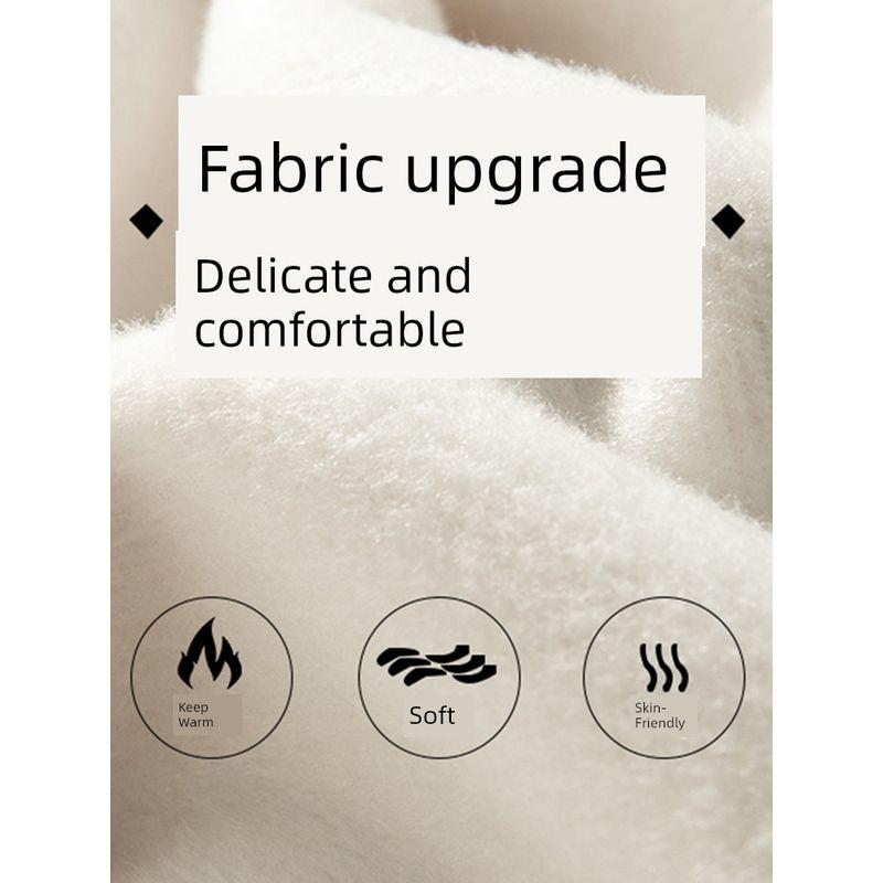 Nasa Corduroy Pants for Men, New Autumn and Winter Style, Loose Straight-Leg Fleece-Lined Wide-Leg Pants for Boys, Sports Casual Long Pants