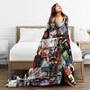 Dani Martin Ptos Anos Soft Warm Blankets  Picnic Plush Throw Blanket Funny Living Room Flannel Bedspread Sofa Bed Cover