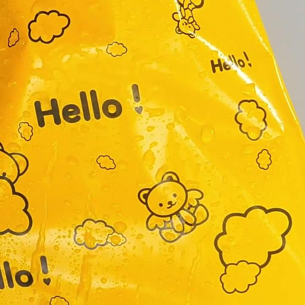 10/100PCS Cartoon Bear Packaging Bag Waterproof Self-adhesive Courier Bag 17*25CM Delivery Bag