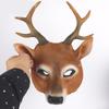 Halloween Christmas Deer Dress Up Party Props Mask Halloween Carnival Party Bar Nightclub Costume Half Face Cosplay