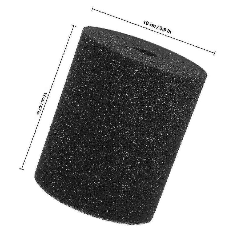 Rotating Sponge Foam Cylinder Cup Turner for Cup Spinner 4Pcs Black Inserts