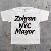 Men's T Shirt Streetwear Zohran for NYC Mayor Funny Meme Vintage Short Sleeve Tee Women Oversize Harajuku O-Neck Hip Hop Unisex
