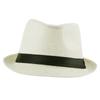 LNPBD Hot Unisex Women Men Fashion Summer Casual Trendy Beach Sun Straw Panama Jazz Hat Cowboy Fedora Hat Gangster Cap