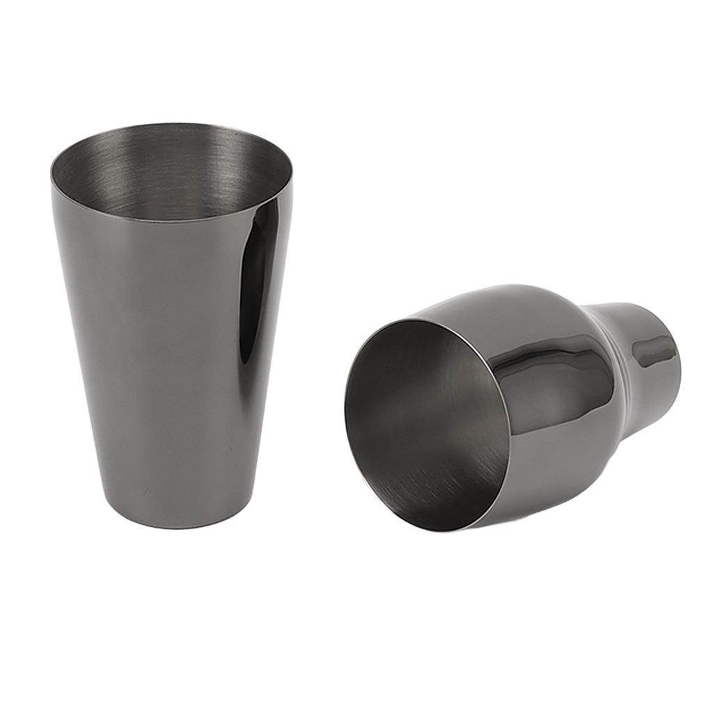 Stainless Steel Drink Shaker French Style 2 Section Martini Mixer Drink Shaker for Bar Home Camping Picnic Dazzling