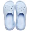 Crocs Crush Meta Pearl Slides 'Blue Calcite' Women's