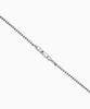 Valik [925 Silver] No.90 Green Tag Oval Ball Chain Bracelet