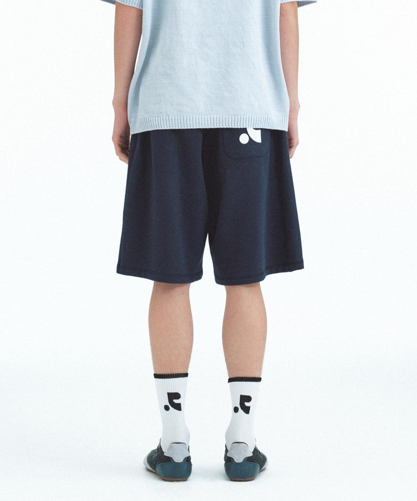 REST&RECREATION Sweat Midi Shorts - Navy