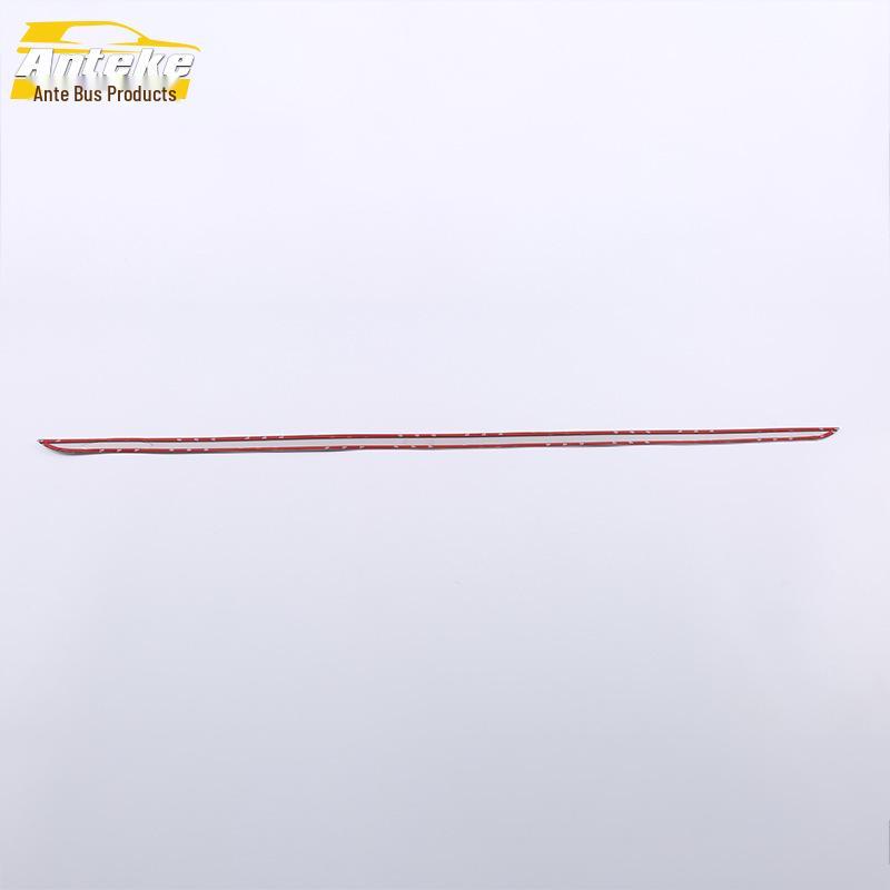 18 Qin Tailgate Trim: Rear Trunk Bright Strip & Bumper Protector Patch
