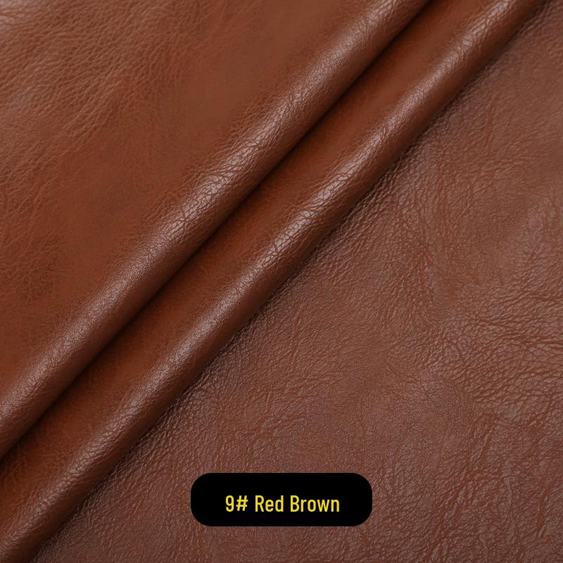 Crazy Horse Faux Leather Fabric: Waterproof PU Imitation for Sofa, Car, and Furniture Upholstery