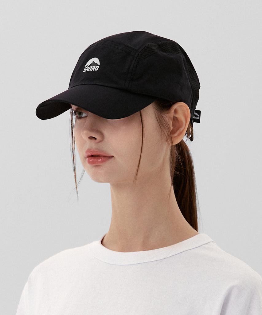 Sanlo [Unisex] Sunshade Nylon Ball Cap - Black