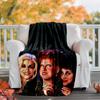 Hocus Pocus Flannel Blanket Soft Warm All-Season Throw, Design for Camping, Car Travel, Hiking Sofa, Bed, Office Perfect Gift for Parties
