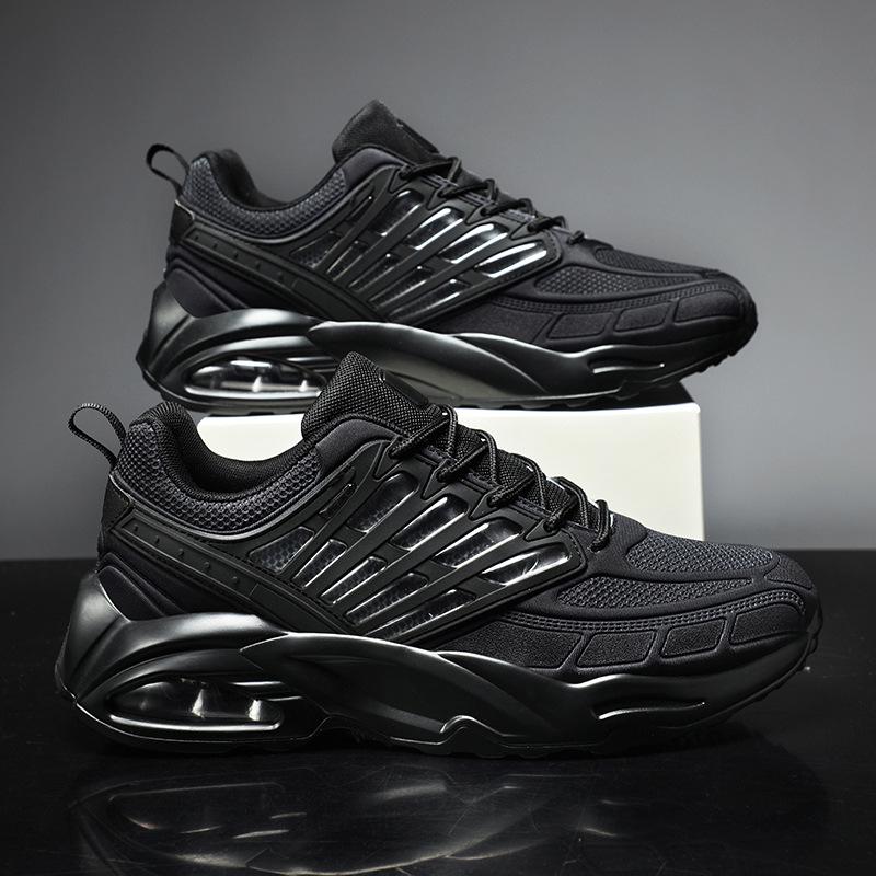 Pánské trendy prodyšné casual běžecké boty Flyknit s přidanou výškou