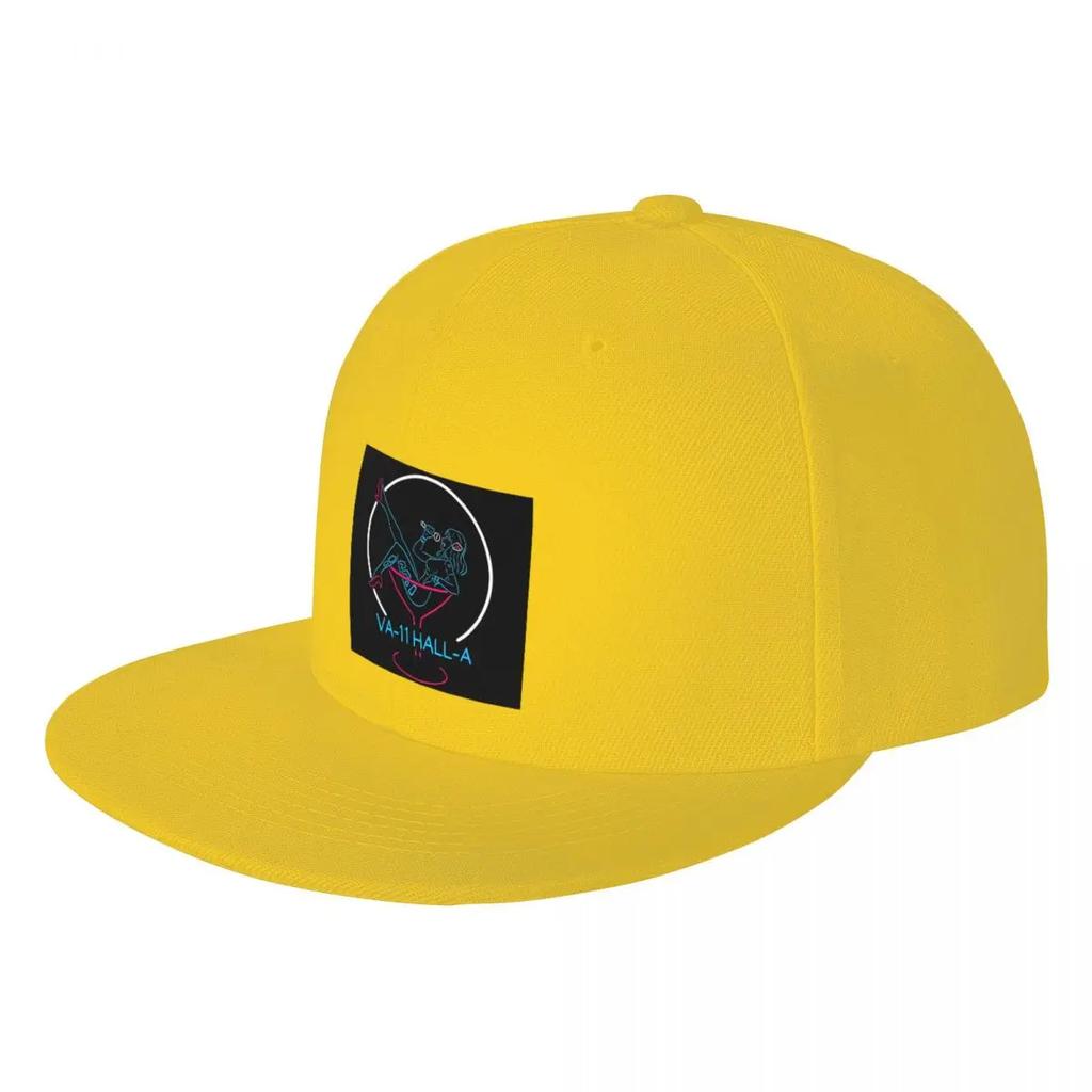 VA HallA Neon Sign Baseball Caps Snapback Fashion Baseball Hats Breathable Casual Casquette Outdoor for Unisex