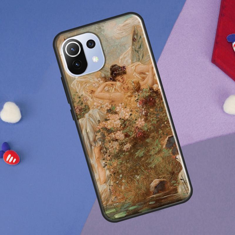 Renaissance Art Paint Cover For Xiaomi 14 Ultra 13 11T 12T 13T 14T Pro POCO X6 X7 Pro X3 X5 F3 F5 F6 M6 Pro Case