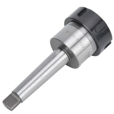 Mandril de vástago cónico Morse de acero de alta velocidad MTA2 ER32 para torno CNC