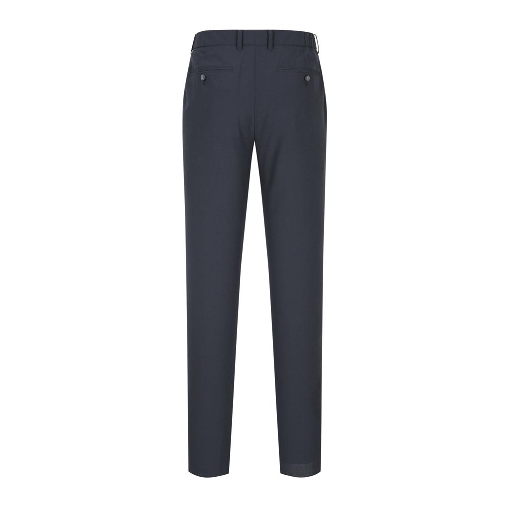 FERRAROMILANO Men'S Wool Blend Sewer Slacks Charcoal (Amresl20438)