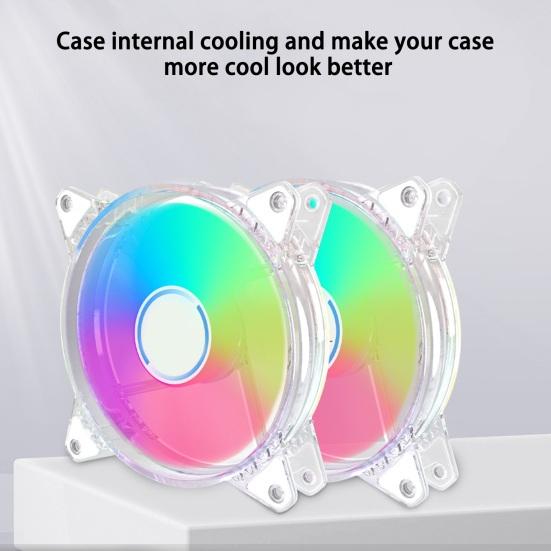 Ventilátor RGB Hydraulické ložisko Rychlé chlazení