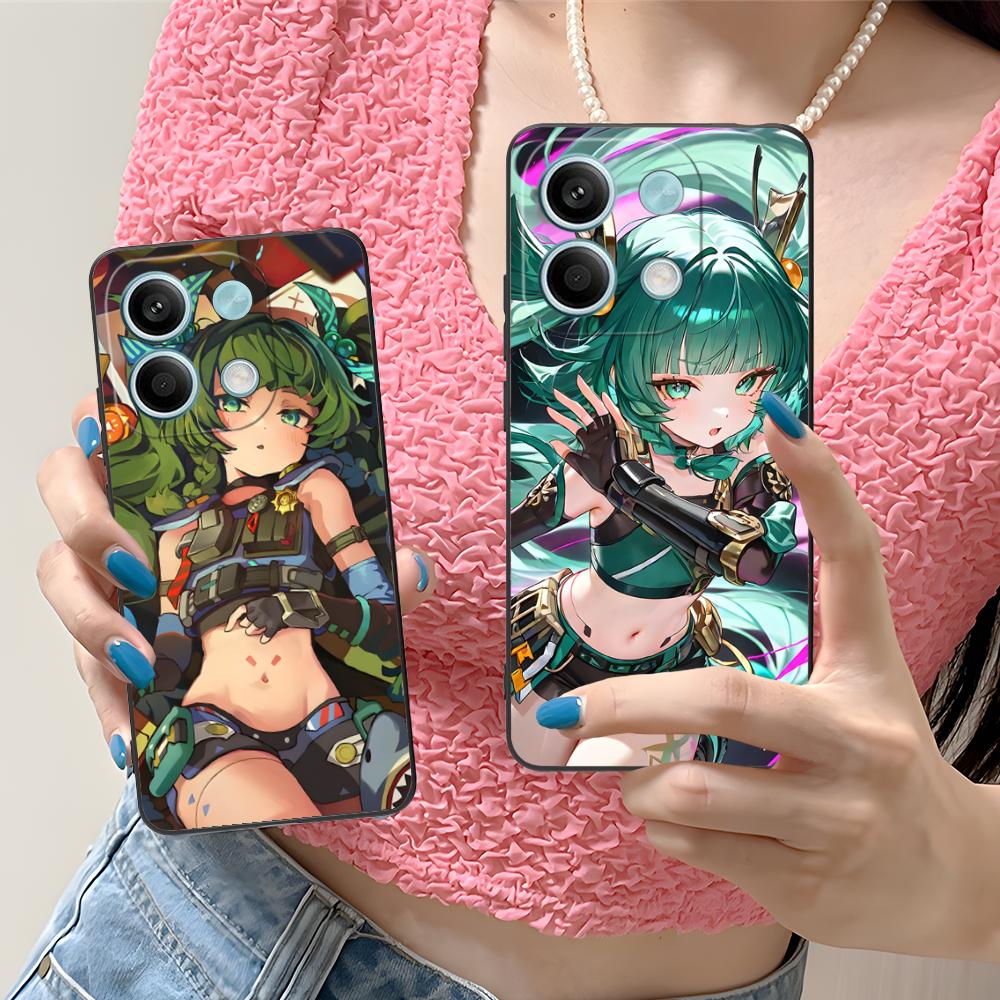 Zenless Zone Zero QingYi Phone Case for Xiaomi Redmi 15 14 13 12 A5 3 2 1 C Plus 4G 5G Colorful Printing Cover Cellphones Luxury