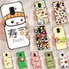 Sushi Maki Rice Kitchen Food Cute For Samsung Galaxy M21 M31 M11 M13 M33 M53 M16 M06 M12 M14 M15 M35 M55 M34 M54 M32 M52 Case