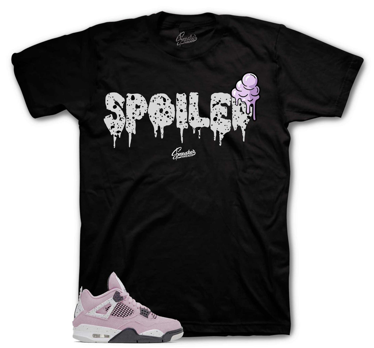 Shirts To Match Retro 4 Orchid AJ4 - Spoiled Sneaker Tee XL