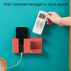 Support de télécommande mural, Anti-poussière, ABS, gain de place, boîtier de télécommande pour la maison
