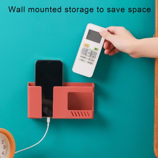 Support de télécommande mural, Anti-poussière, ABS, gain de place, boîtier de télécommande pour la maison